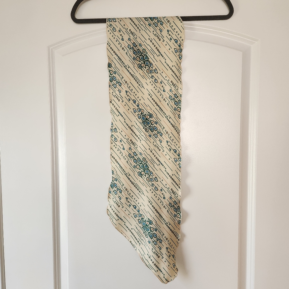 Vintage Polyester Asymmetrical Rectangular Neck S… - image 4